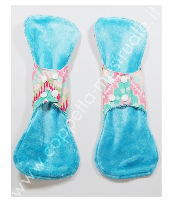 Duo Overnight velour bamboo cloth pad Letitflow