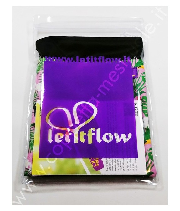 Wet Bag doppia cerniera Medium LetitFlow  (18x20cm)