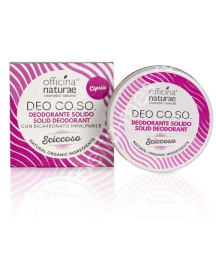Solid deodorant organic CO.SO -Sciccoso (Powder Scent) 50ml