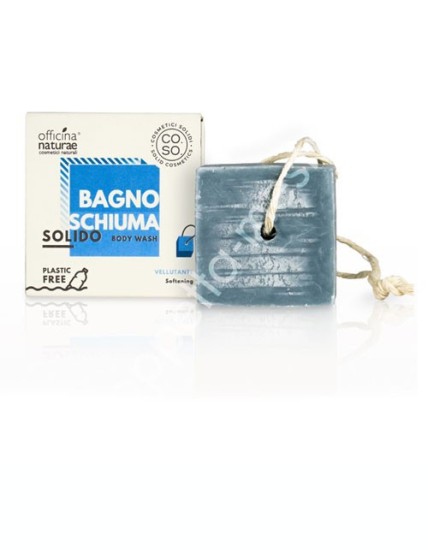 Bagnoschiuma Solido Bio Vellutante Officina Naturae 64 g
