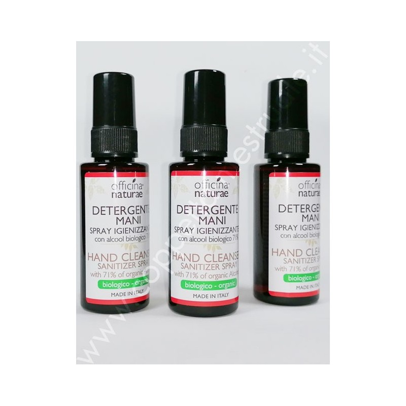 Organic Hand  and surface Sanitizing Spray- Officina Naturae 50ml