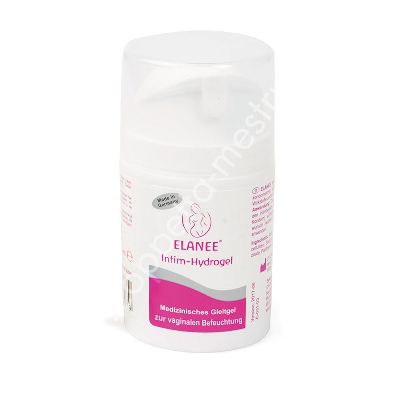 Intimate Hydrogel Medical lubricant with panthenol Elanee