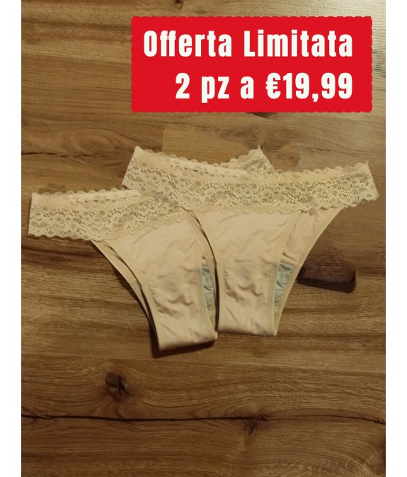 Offerta slip assorbente bikini