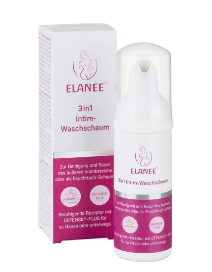 Schiuma Intima 3-in-1 ELANEE – Detergente, Rasatura e Freschezza in un Solo Gesto