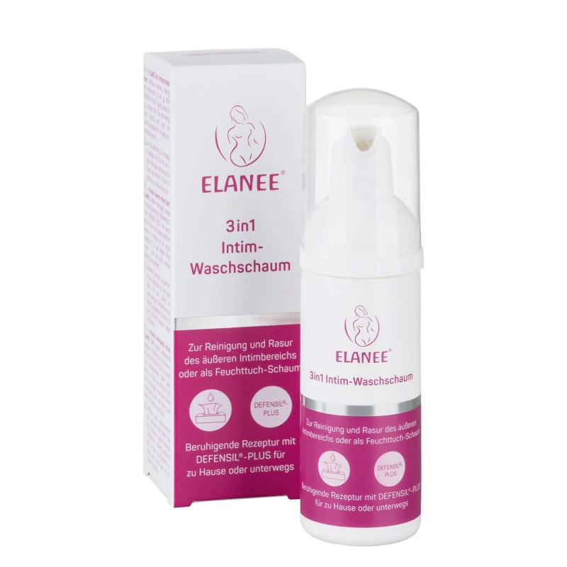 Schiuma Intima 3-in-1 ELANEE – Detergente, Rasatura e Freschezza in un Solo Gesto