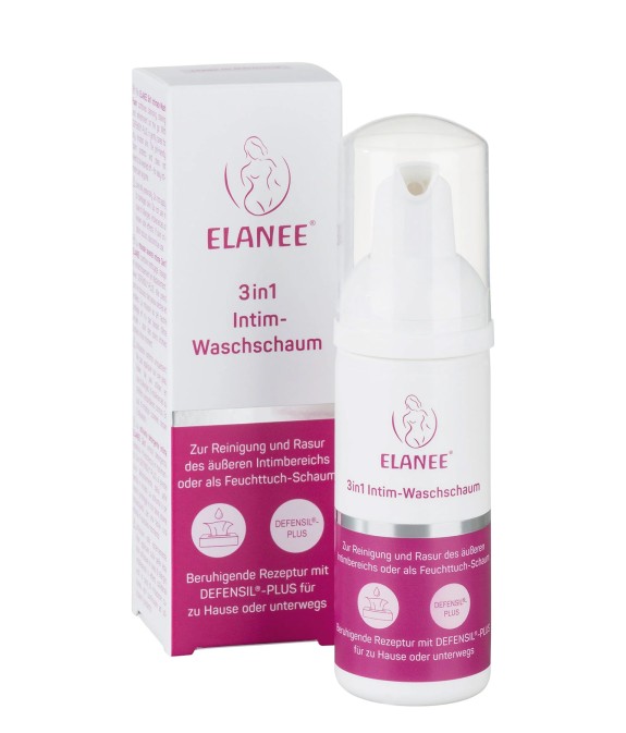 Schiuma Intima 3-in-1 ELANEE – Detergente, Rasatura e Freschezza in un Solo Gesto