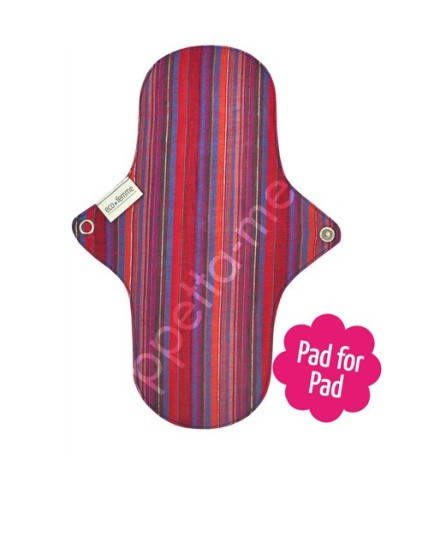 Eco femme Cloth pad Day vibrant color