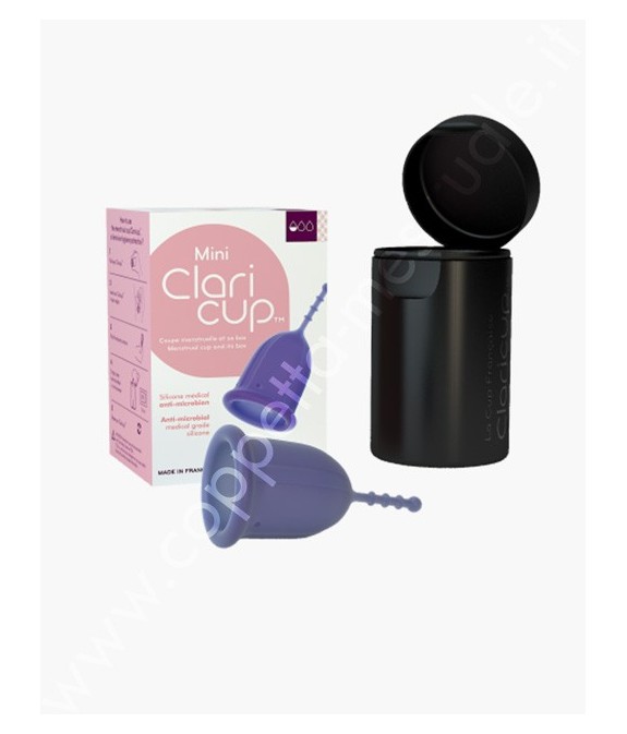 Claricup   size 0 for teens antimicrobial-menstrual cup