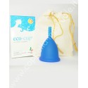 Coppetta Eco-cup blu taglia 1