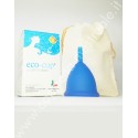 Coppetta Eco-cup blu taglia 2