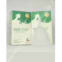 Eco-cup menstrual cup clear color
