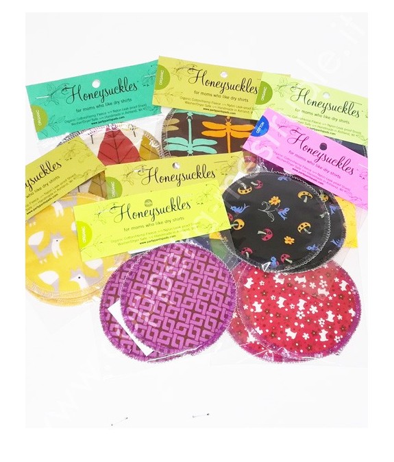 Coppette assorbilatte PIMP - Honeysuckles