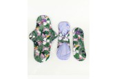 Starter Kit velour bamboo cloth pads LetItFlow  Mix (S+M+L)
