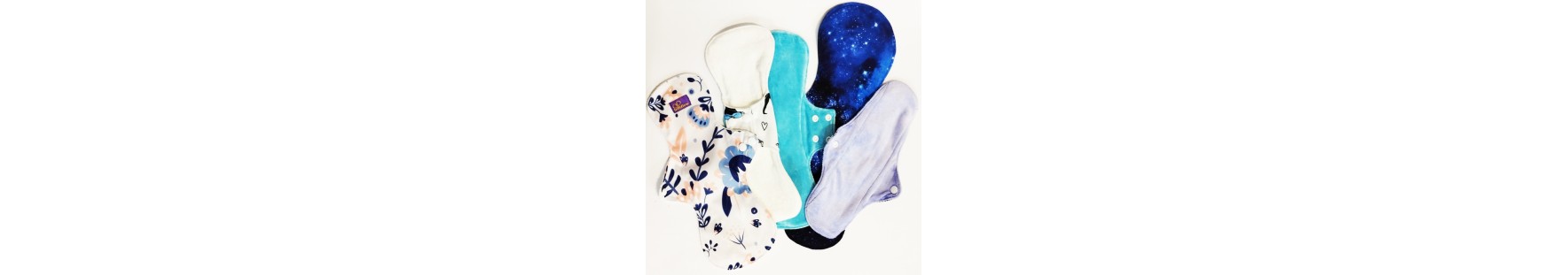 Reusable cloth pads for heavy flow or post partum